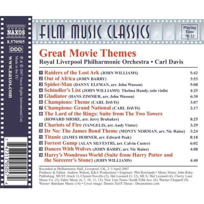Great Movie Themes - Pożegnanie z Afryką - slide-1