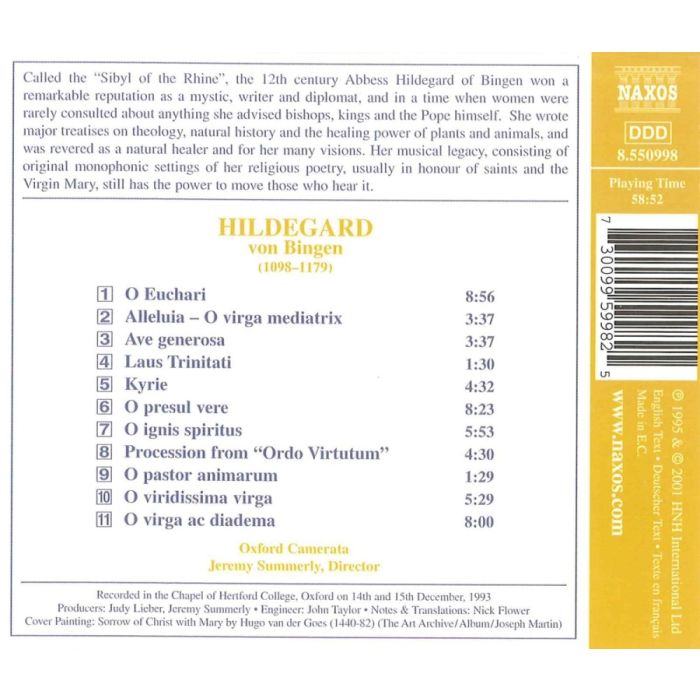 Hildegard von Bingen: Heavenly Revelations ,Sequences, Antiphons, Responds - slide-1