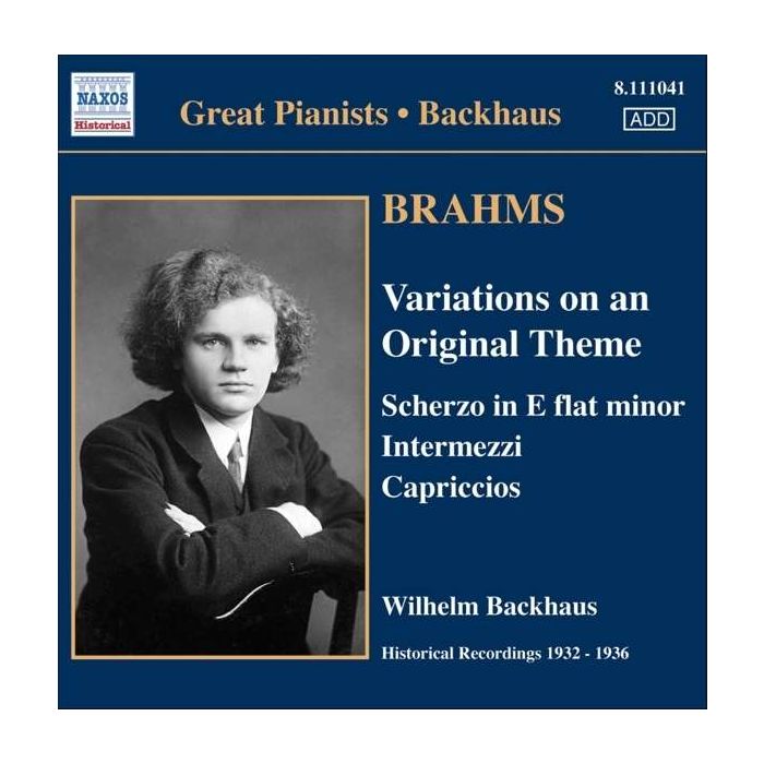Brahms: Solo Piano Works