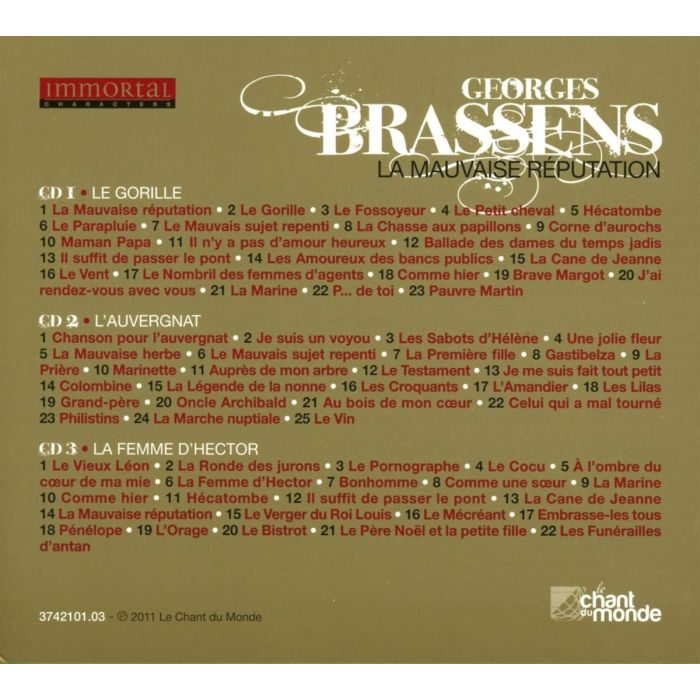 Brassens: La mauvaise réputation - slide-1