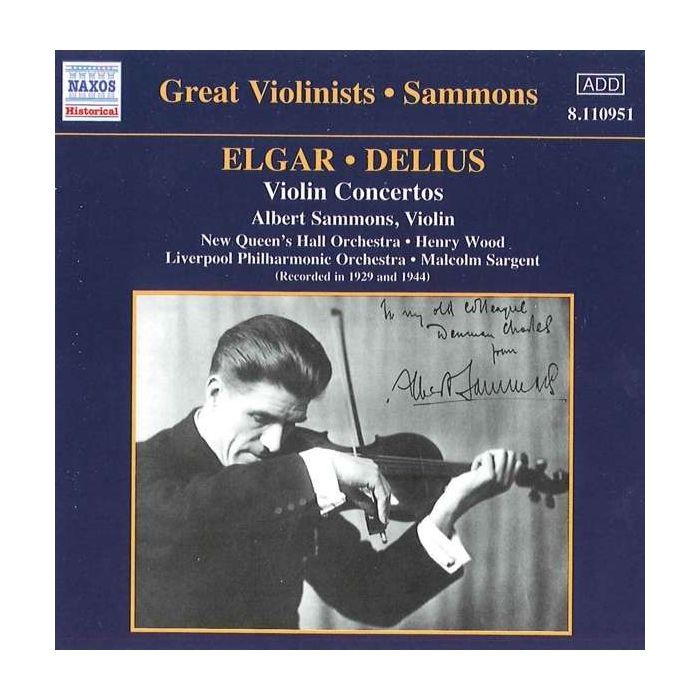 Delius / Elgar-Violin Concertos