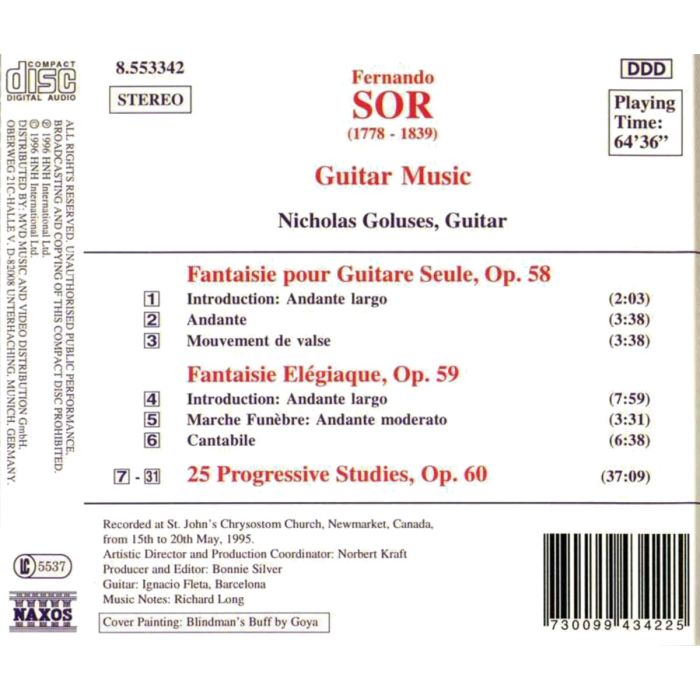 SOR: Guitar Music op. 58 - 60 - slide-1