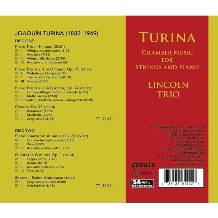 Turina: Chamber Music for Strings and Piano - slide-1