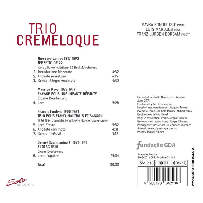 Lalliet, Ravel, Poulenc, Rachmaninov - slide-1