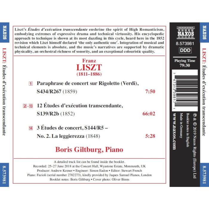 Liszt: Études d'exécution transcendante - slide-1