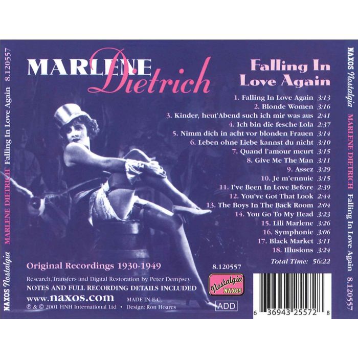 Dietrich, Marlene: Falling in Love Again (1930-1949) - slide-1