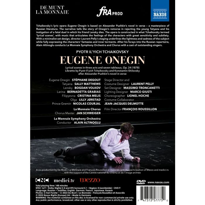 Tchaikovsky: Eugene Onegin (DVD) - slide-3