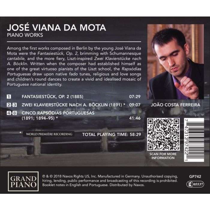 Viana da Mota: Piano Works - slide-1