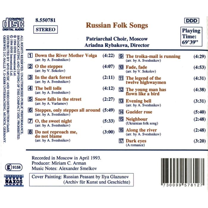 Russian Folk Songs - slide-1
