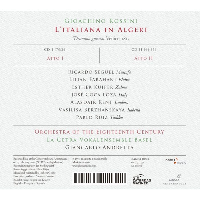 Rossini: L’italiana in Algeri - slide-1