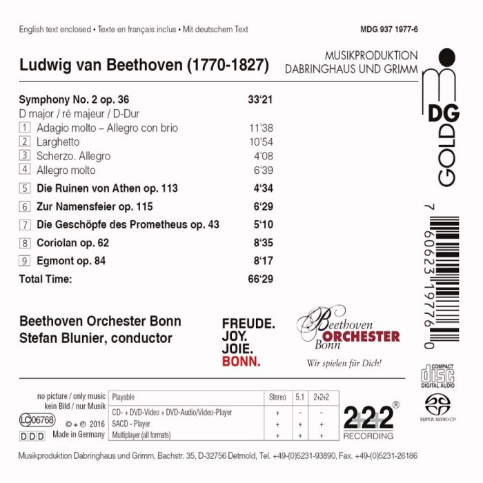 Beethoven: Symphony No. 2; Overtures - slide-1