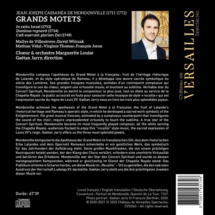 Mondonville: Grands Motets - slide-1