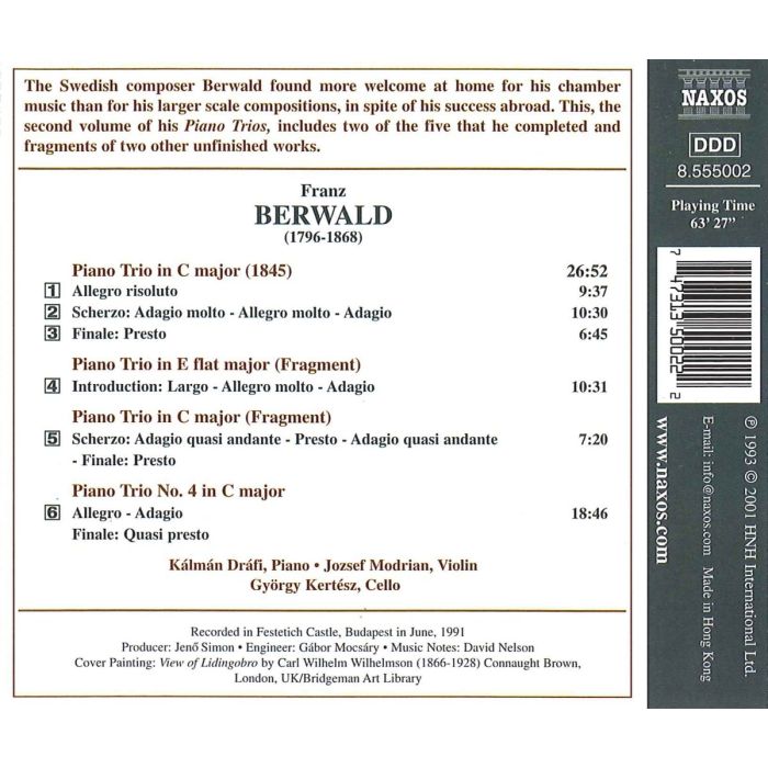 BERWALD: Piano Trios vol. 2 - slide-1