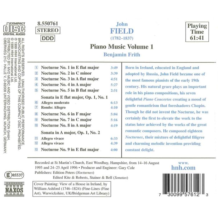FIELD: Piano Music vol. 1 - slide-1