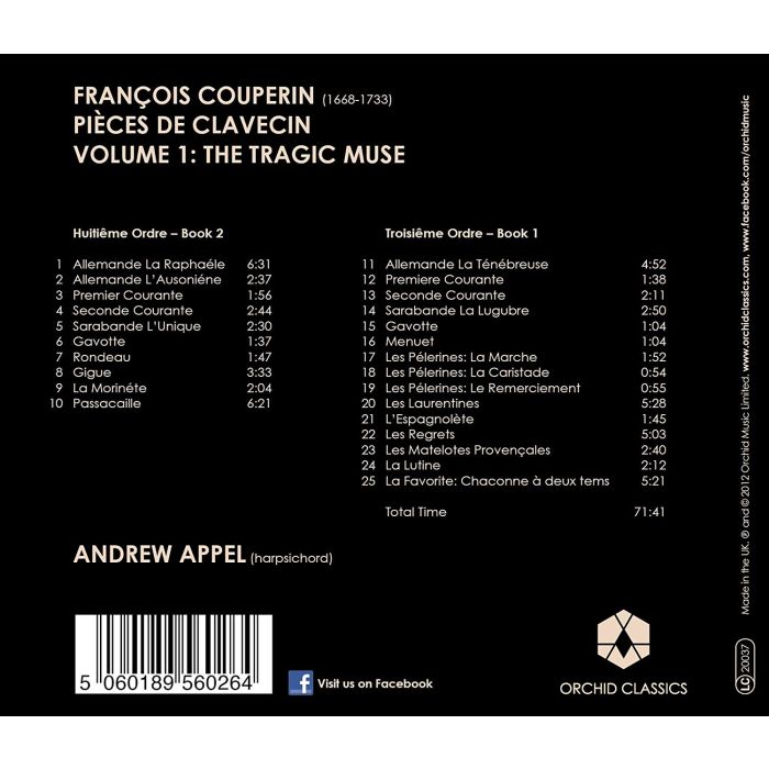 Couperin: The Tragic Muse - Pièces de Clavecin Vol. 1 - slide-1