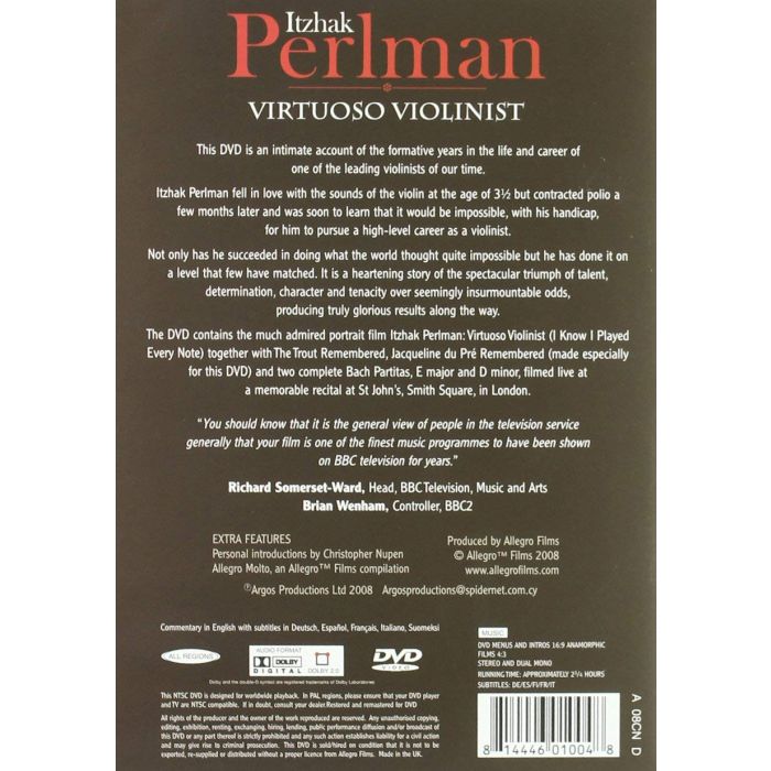 Itzhak Perlman: Virtuoso Violinist - slide-1