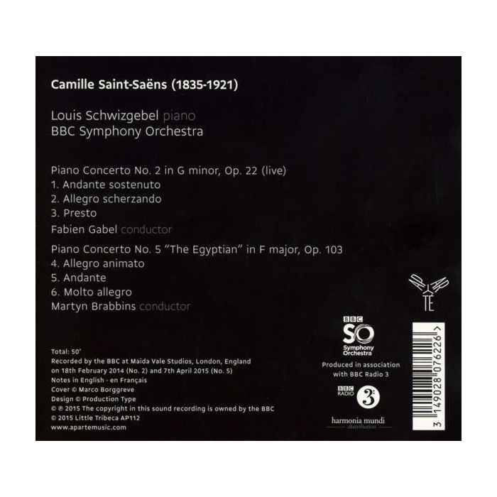 Saint-Saëns: Piano Concertos 2 & 5 - slide-1