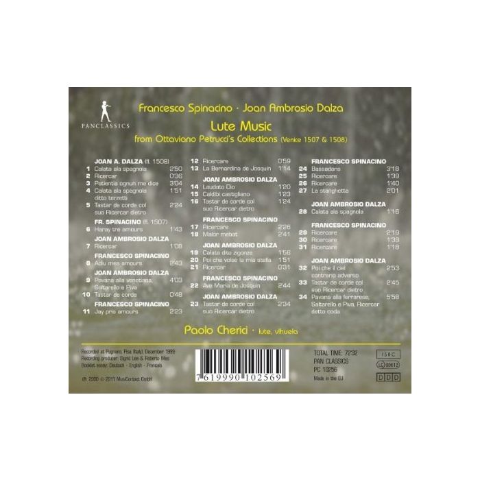 Spinacino & Dalza: Lute Music - slide-1