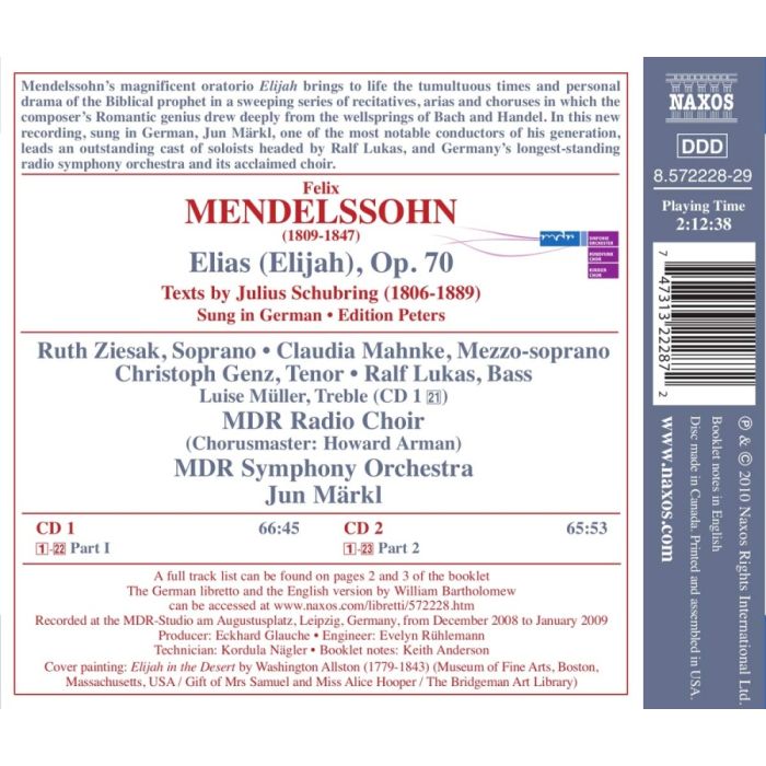 Mendelssohn: Elias - slide-1
