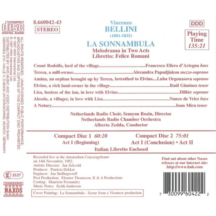 BELLINI: La Sonnambula - slide-1