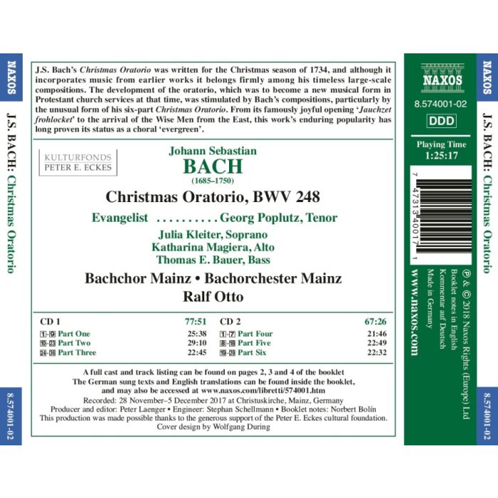 Bach: Christmas Oratorio - slide-1