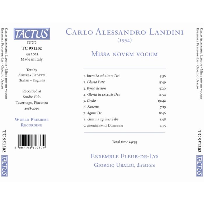 Landini: Missa novem vocum - slide-1