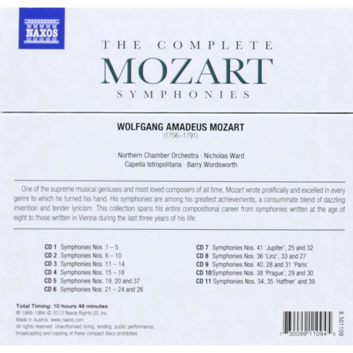 Mozart: Complete Symphonies - slide-1