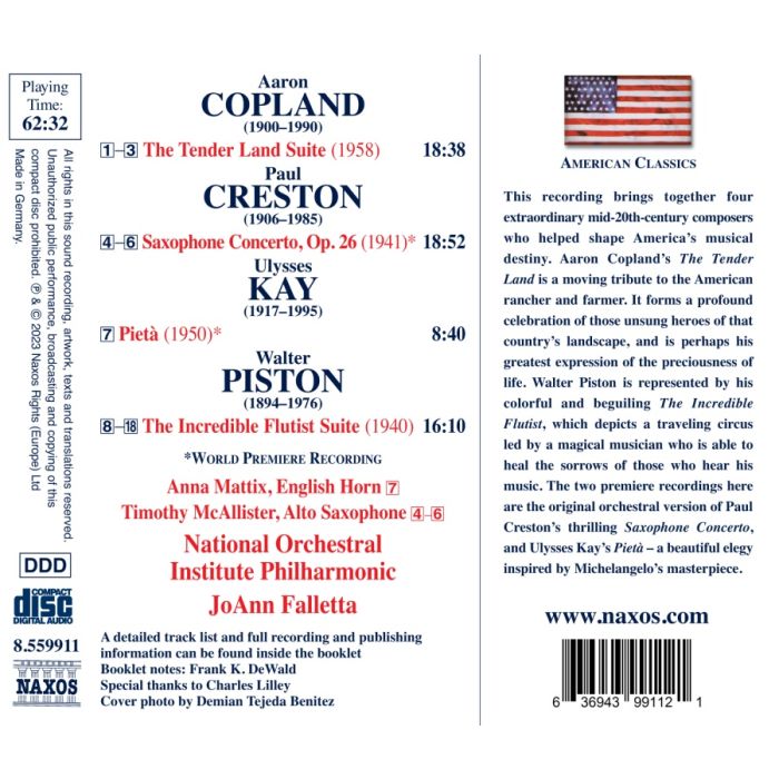 Copland: The Tender Land Suite - slide-1