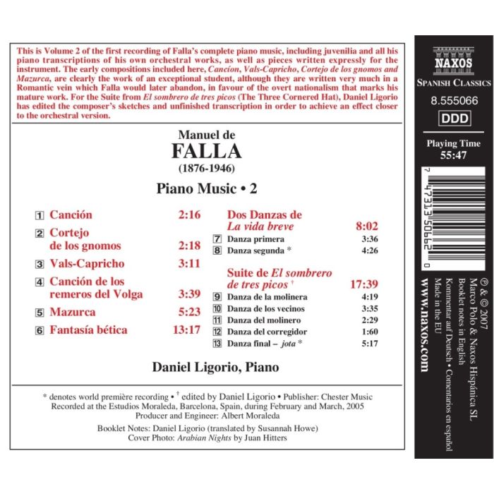 Falla: Piano Music Vol. 2 - slide-1