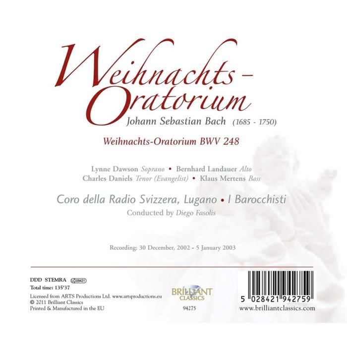 Bach: Weihnachts-Oratorium - slide-1