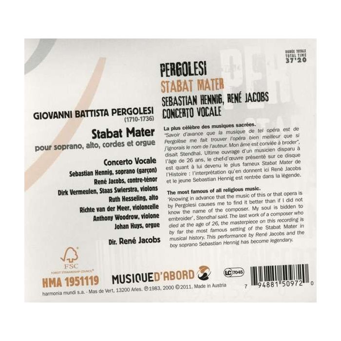 Pergolesi: Stabat Mater - slide-1