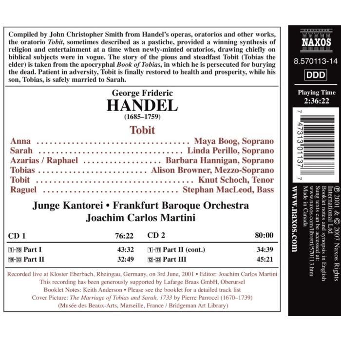 Handel: Tobit – oratorium - slide-1
