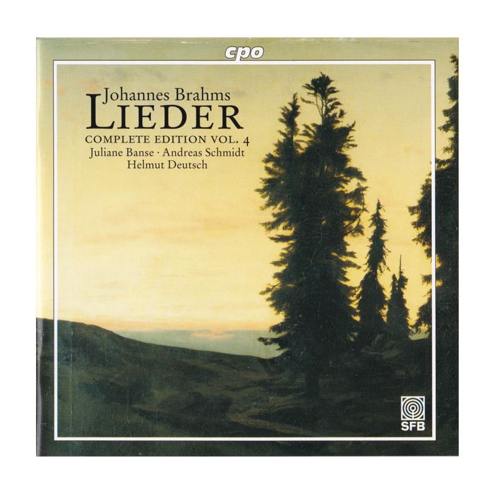 BRAHMS: Lieder Complete Edition vol. 4