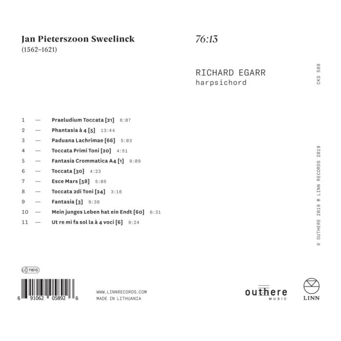 Sweelinck: Fantasias, Toccatas & Variations - slide-1