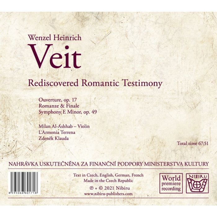 Veit: Rediscovered Romantic Testimony - slide-1