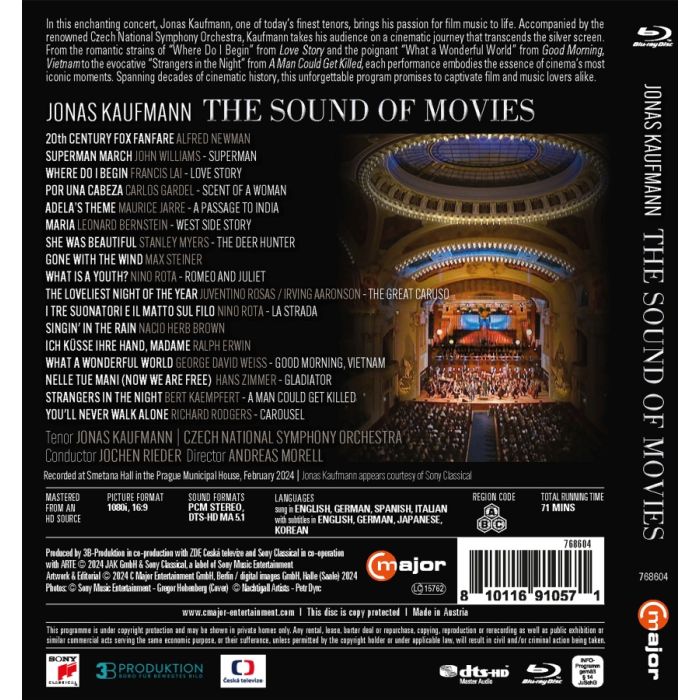 Jonas Kaufmann – The Sound of Movies (BD) - slide-1