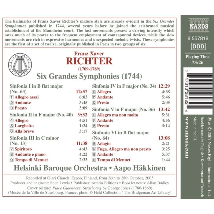 Richter: Grandes Symphonies - slide-1