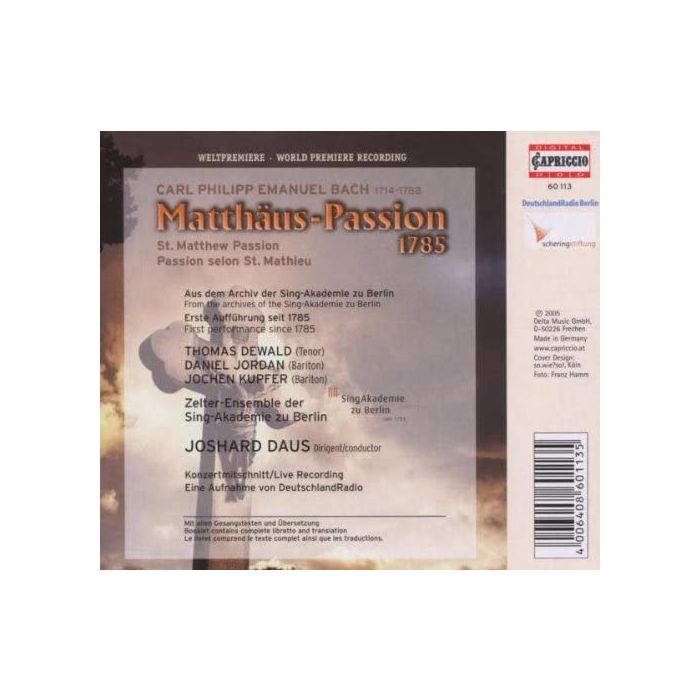 Bach: Matthaus passion BWV 244 ( St Matthew Passion ) - slide-1