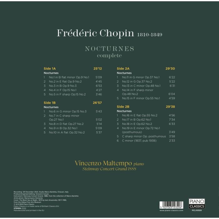 Chopin: Nocturnes Complete (2 LP) - slide-1