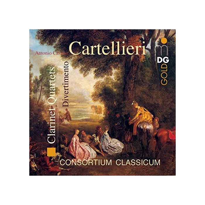 Cartellieri: Clarinet Quartets Nr.3 & in D vol. 2
