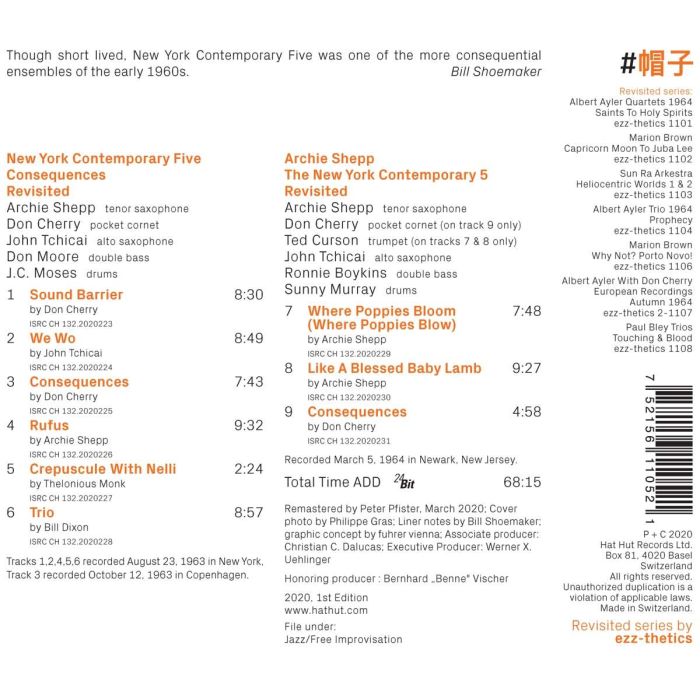 New York Contemporary Five: Consequences Revisited - slide-1