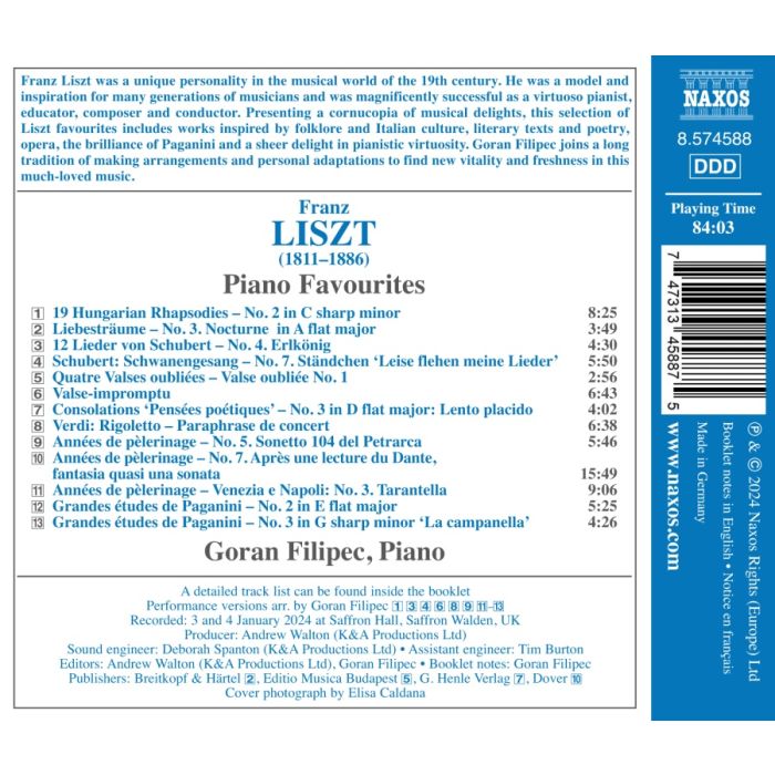 Liszt: Piano Favourites - slide-1