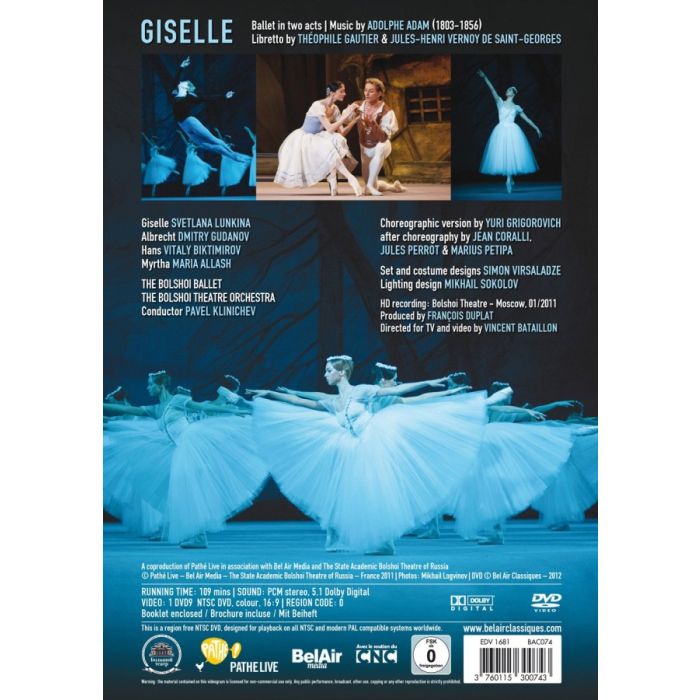 Adam: Giselle / Bolshoi Theatre - slide-1