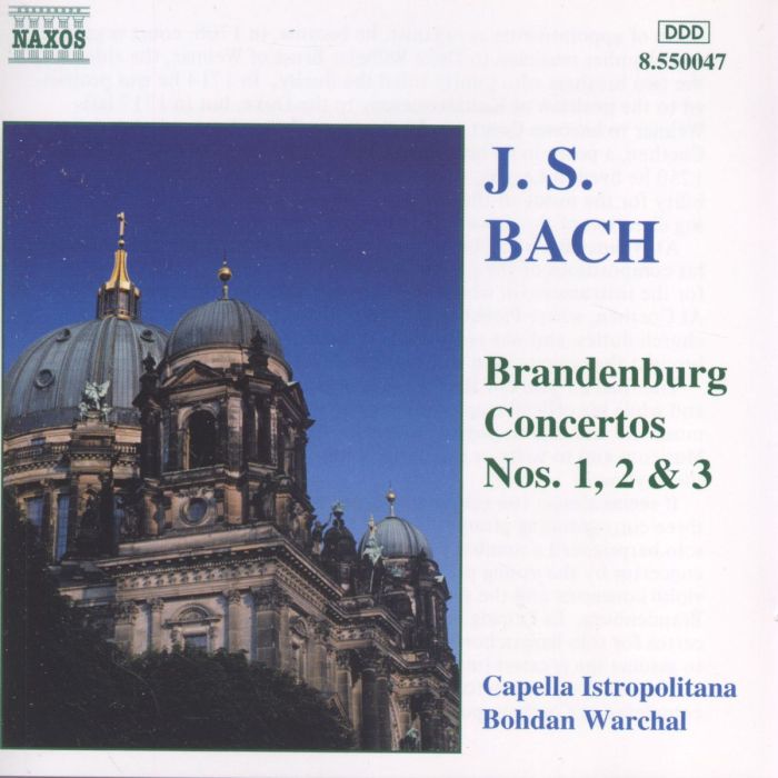 Bach.: Brandenburg Concertos 1,2,3