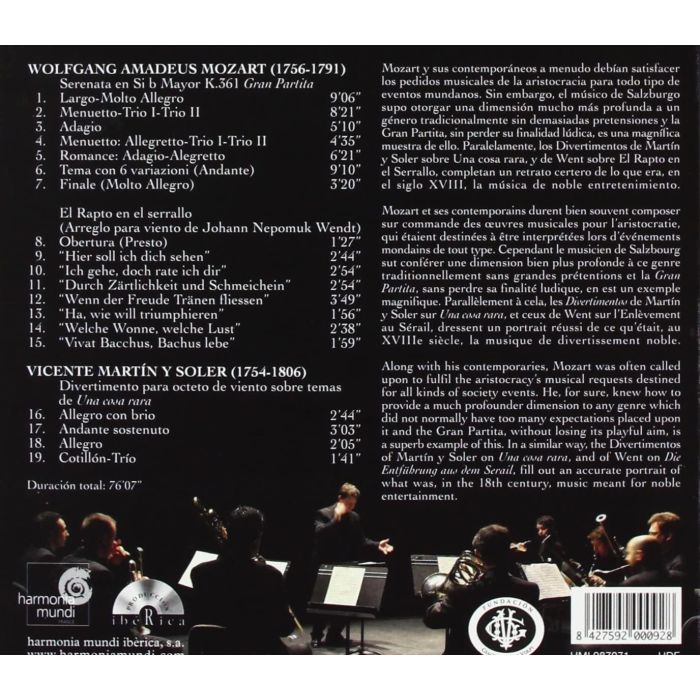 Mozart: Gran Partita  - slide-1