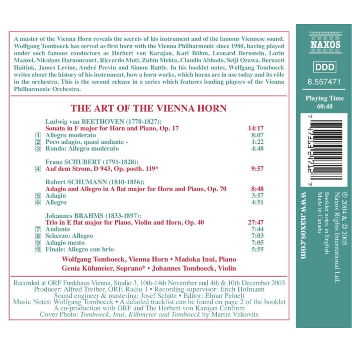 THE ART OF THE VIENNA HORN - slide-1