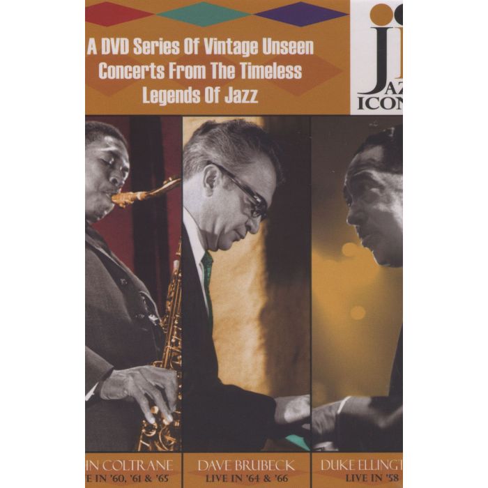 JAZZ ICONS I BOX SET ( 7 DVD + Bonus DVD  )