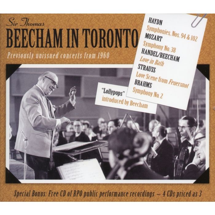 Beecham in Toronto