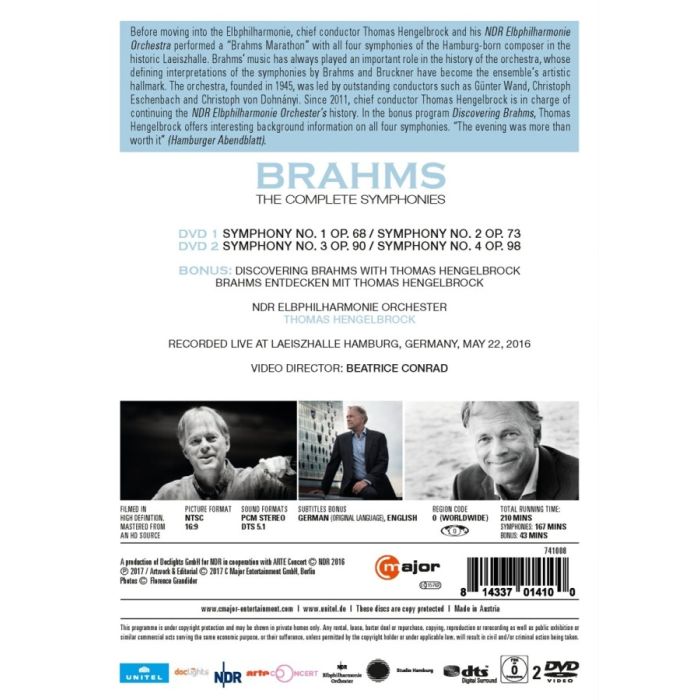 Brahms: Symphonies Nos. 1 - 4 - slide-1