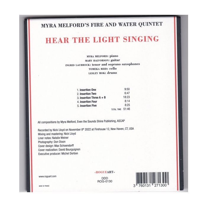 Myra Melford's Fire And Water Quintet – Hear The Light Singing - slide-1
